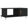 Mesa de centro madera contrachapada negro 90x50x40 cm en Mesas de centro | Comprar online en Foru.es