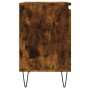 Mesitas de noche 2 uds madera ingeniería roble humo 40x30x50 cm de vidaXL, Mesitas de noche - Ref: Foro24-826839, Precio: 44,...