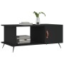 Mesa de centro madera contrachapada negro 90x50x40 cm en Mesas de centro | Comprar online en Foru.es