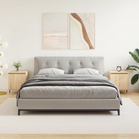 Mesitas noche 2 uds madera ingeniería roble Sonoma 40x30x50 cm de vidaXL, Mesitas de noche - Ref: Foro24-826819, Precio: 63,2...