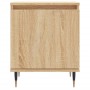 Mesitas noche 2 uds madera ingeniería roble Sonoma 40x30x50 cm de vidaXL, Mesitas de noche - Ref: Foro24-826819, Precio: 63,2...
