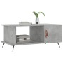 Mesa de centro madera contrachapada gris hormigón 90x50x40 cm en Mesas de centro | Comprar online en Foru.es