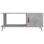 Mesa de centro madera contrachapada gris hormigón 90x50x40 cm en Mesas de centro | Comprar online en Foru.es