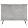 Mesa de centro madera contrachapada gris hormigón 90x50x40 cm en Mesas de centro | Comprar online en Foru.es