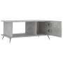 Mesa de centro madera contrachapada gris hormigón 90x50x40 cm en Mesas de centro | Comprar online en Foru.es