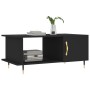 Mesa de centro madera contrachapada negro 90x50x40 cm en Mesas de centro | Comprar online en Foru.es
