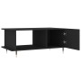 Mesa de centro madera contrachapada negro 90x50x40 cm en Mesas de centro | Comprar online en Foru.es