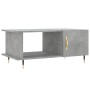 Mesa de centro madera contrachapada gris hormigón 90x50x40 cm en Mesas de centro | Comprar online en Foru.es