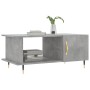 Mesa de centro madera contrachapada gris hormigón 90x50x40 cm en Mesas de centro | Comprar online en Foru.es