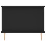 Mesa de centro madera contrachapada negro 90x50x40 cm en Mesas de centro | Comprar online en Foru.es