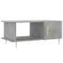 Mesa de centro madera contrachapada gris hormigón 90x50x40 cm en Mesas de centro | Comprar online en Foru.es