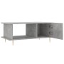 Mesa de centro madera contrachapada gris hormigón 90x50x40 cm en Mesas de centro | Comprar online en Foru.es