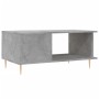 Mesa de centro madera contrachapada gris hormigón 90x50x40 cm en Mesas de centro | Comprar online en Foru.es