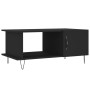 Mesa de centro madera contrachapada negro 90x50x40 cm en Mesas de centro | Comprar online en Foru.es