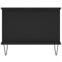 Mesa de centro madera contrachapada negro 90x50x40 cm en Mesas de centro | Comprar online en Foru.es