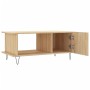 Mesa de centro madera contrachapada roble Sonoma 90x50x40 cm en Mesas de centro | Comprar online en Foru.es