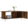 Mesa de centro madera contrachapada roble ahumado 90x50x40 cm en Mesas de centro | Comprar online en Foru.es