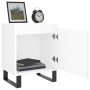 Mesitas de noche 2 uds madera de ingeniería blanco 40x30x50 cm de vidaXL, Mesitas de noche - Ref: Foro24-826845, Precio: 72,5...