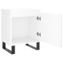 Mesitas de noche 2 uds madera de ingeniería blanco 40x30x50 cm de vidaXL, Mesitas de noche - Ref: Foro24-826845, Precio: 72,5...