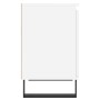 Mesitas de noche 2 uds madera de ingeniería blanco 40x30x50 cm de vidaXL, Mesitas de noche - Ref: Foro24-826845, Precio: 72,5...