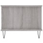 Mesa de centro madera contrachapada gris Sonoma 90x50x40 cm en Mesas de centro | Comprar online en Foru.es