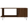 Mesa de centro madera contrachapada roble marrón 90x50x40 cm en Mesas de centro | Comprar online en Foru.es