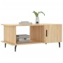 Mesa de centro madera contrachapada roble Sonoma 90x50x40 cm en Mesas de centro | Comprar online en Foru.es
