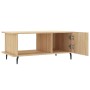 Mesa de centro madera contrachapada roble Sonoma 90x50x40 cm en Mesas de centro | Comprar online en Foru.es