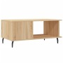 Mesa de centro madera contrachapada roble Sonoma 90x50x40 cm en Mesas de centro | Comprar online en Foru.es
