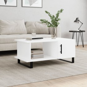 Mesa de centro madera contrachapada blanco 90x50x40 cm en Mesas de centro | Comprar online en Foru.es