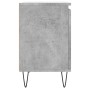 Mesitas de noche 2 uds madera gris hormigón 40x30x50 cm de vidaXL, Mesitas de noche - Ref: Foro24-826837, Precio: 59,87 €, De...