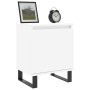Mesitas noche 2 uds madera ingeniería blanco brillo 40x30x50 cm de vidaXL, Mesitas de noche - Ref: Foro24-826849, Precio: 77,...