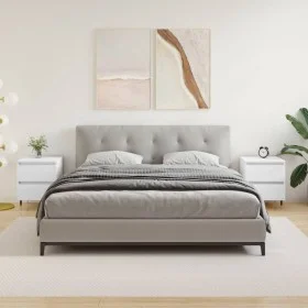 Nachttische 2 Stk. Holzwerkstoff weiß 40x35x50 cm von vidaXL, Nachttische - Ref: Foro24-826861, Preis: 77,49 €, Rabatt: %