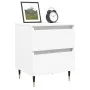 Nightstands 2 pcs engineered wood white 40x35x50 cm by vidaXL, Nightstands - Ref: Foro24-826861, Price: 77,49 €, Discount: %