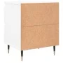 Nightstands 2 pcs engineered wood white 40x35x50 cm by vidaXL, Nightstands - Ref: Foro24-826861, Price: 77,49 €, Discount: %