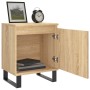 Mesitas noche 2 uds madera ingeniería roble Sonoma 40x30x50 cm de vidaXL, Mesitas de noche - Ref: Foro24-826851, Precio: 69,9...