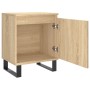 Mesitas noche 2 uds madera ingeniería roble Sonoma 40x30x50 cm de vidaXL, Mesitas de noche - Ref: Foro24-826851, Precio: 69,9...