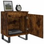 Mesitas de noche 2 uds madera ingeniería roble humo 40x30x50 cm de vidaXL, Mesitas de noche - Ref: Foro24-826855, Precio: 51,...
