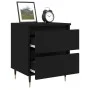 Nightstands 2 pcs engineered wood black 40x35x50 cm by vidaXL, Nightstands - Ref: Foro24-826863, Price: 93,79 €, Discount: %