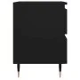 Nightstands 2 pcs engineered wood black 40x35x50 cm by vidaXL, Nightstands - Ref: Foro24-826863, Price: 93,79 €, Discount: %
