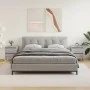 Mesita de noche 2 uds madera ingeniería gris Sonoma 40x35x50 cm de vidaXL, Mesitas de noche - Ref: Foro24-826873, Precio: 79,...