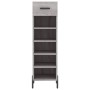Zapatero madera de ingeniería gris Sonoma 30x35x105 cm en Armarios y almacenamiento | Comprar online en Foru.es