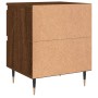 Mesita de noche madera de ingeniería marrón roble 40x35x50 cm de vidaXL, Mesitas de noche - Ref: Foro24-826874, Precio: 52,77...