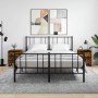 Mesitas noche 2 uds madera ingeniería roble ahumado 40x35x50 cm de vidaXL, Mesitas de noche - Ref: Foro24-826903, Precio: 66,...