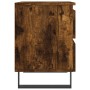 Mesitas noche 2 uds madera ingeniería roble ahumado 40x35x50 cm de vidaXL, Mesitas de noche - Ref: Foro24-826903, Precio: 66,...