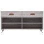 Banco zapatero madera de ingeniería gris Sonoma 102x35x55 cm en Zapateros y organizadores de calzado | Comprar online en Foru.es