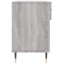 Banco zapatero madera de ingeniería gris Sonoma 102x35x55 cm en Zapateros y organizadores de calzado | Comprar online en Foru.es