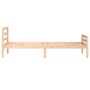 Estructura de cama de madera maciza 90x200 cm de vidaXL, Camas y somieres - Ref: Foro24-814804, Precio: 98,45 €, Descuento: %
