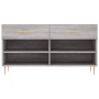 Banco zapatero madera de ingeniería gris Sonoma 102x35x55 cm en Zapateros y organizadores de calzado | Comprar online en Foru.es
