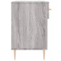 Banco zapatero madera de ingeniería gris Sonoma 102x35x55 cm en Zapateros y organizadores de calzado | Comprar online en Foru.es